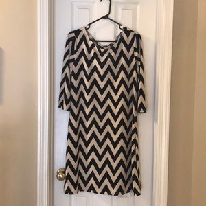 Chevron Tacera dress